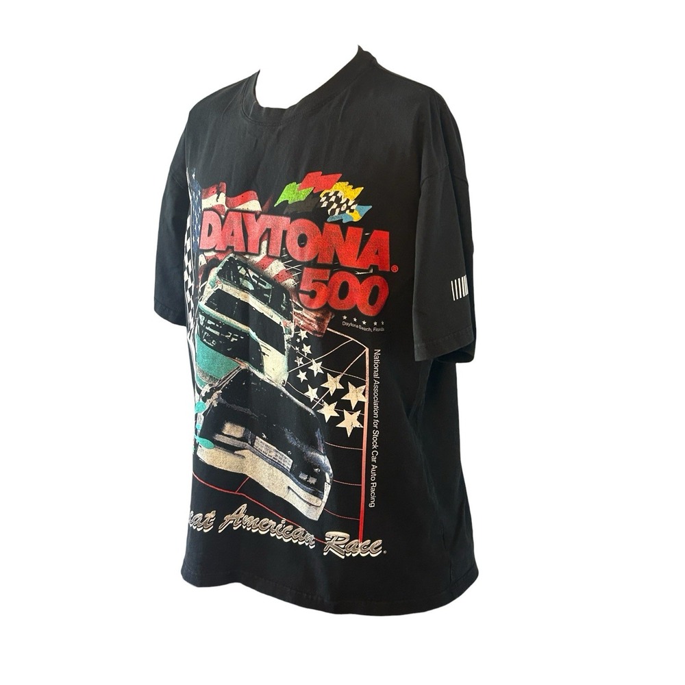 Daytona 500 Nascar The Great American Race Men's Medium Black T-Shirt - Picture 4 of 7